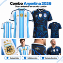 Combo de Camisetas Argentina 2026 (Titular + Alternativa)