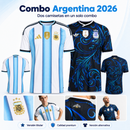 Combo de Camisetas Argentina 2026 (Titular + Alternativa)