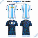 Combo de Camisetas Argentina 2026 (Titular + Alternativa)