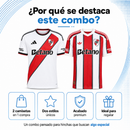 Combo de Camisetas River Plate 26/27 (Titular + Alternativa)