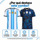 Combo de Camisetas Argentina 2026 (Titular + Alternativa)