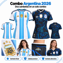 Combo de Camisetas Argentina 2026 (Titular + Alternativa)